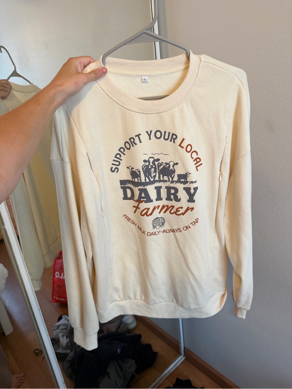 BREASTFEEDING SWEATSHIRT - Picture 12 of 15